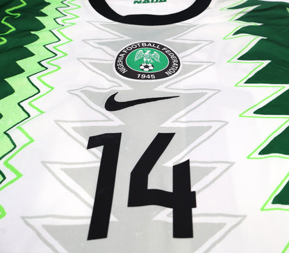 BNWT 2020 2021 PUMA NIGERIA HOME SHIRT IHEANACHO 14 MENS MEDIUM