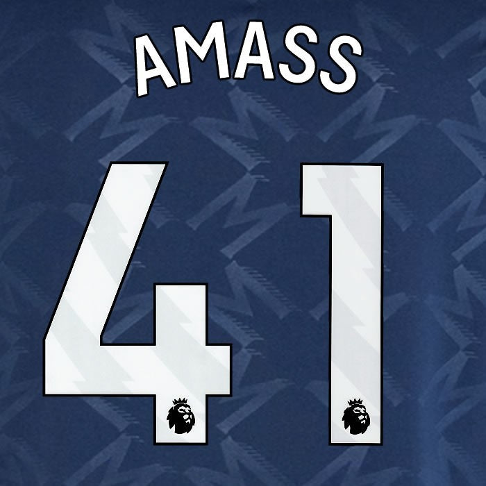 2024 2025 MANCHESTER UNITED AMASS 41 AWAY WHITE PLAYER SIZE NAMESET