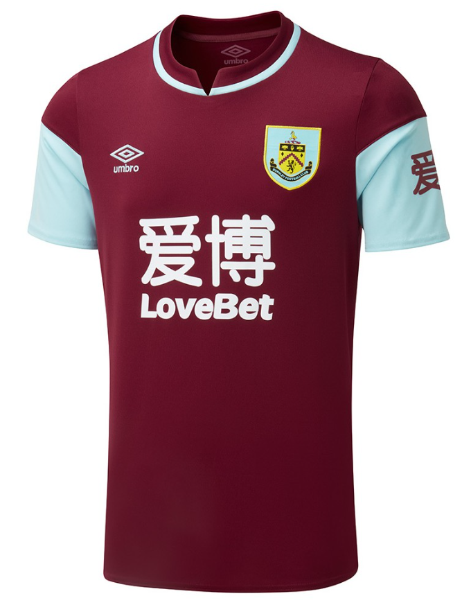 BNWT 2020 2021 BURNLEY HOME UMBRO FOOTBALL SHIRT PERSONALISED MEN'S