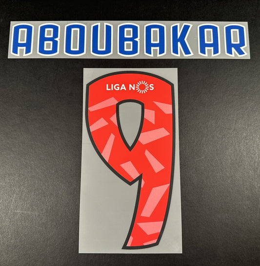FC PORTO 2019 2021 OFFICIAL ABOUBAKER 9 HOME PLAYER SIZE NAMESET