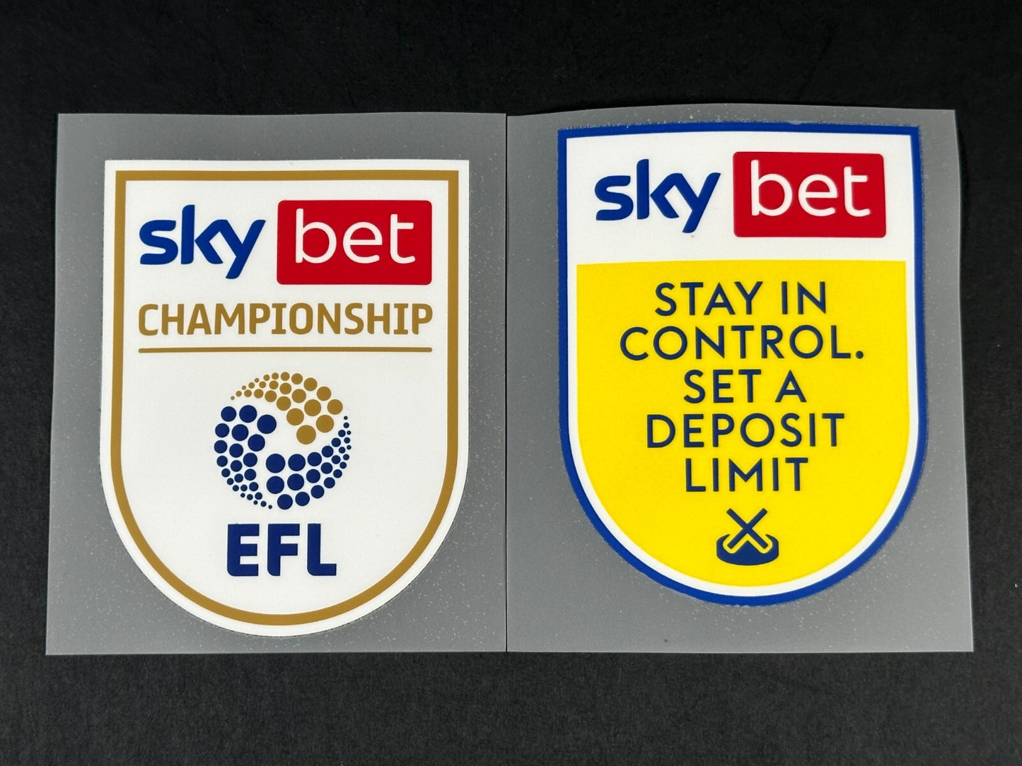 OFFICIAL 2020 2021 EFL SKY BET CHAMPIONSHIP SLEEVE PATCHES PLAYER ISSUE