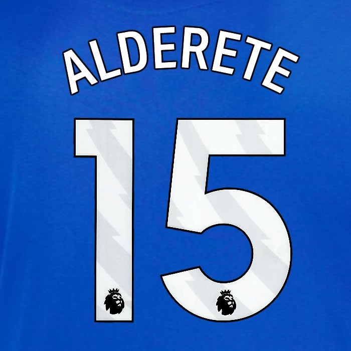 2025 2026 OFFICIAL SUNDERLAND ALDERETE 15 WHITE AWAY PLAYER SIZE NAME SET