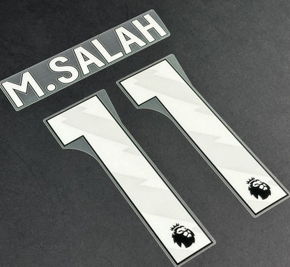 LIVERPOOL 2023-2025 M.SALAH 11 OFFICIAL AVERY DENNISON WHITE JUNIOR / KIDS