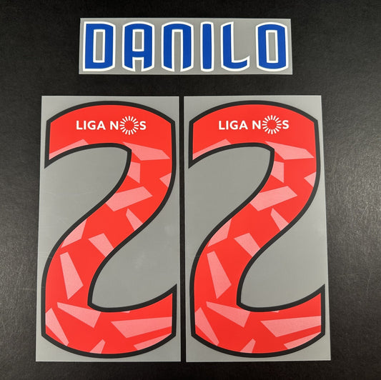 FC PORTO 2019 2021 OFFICIAL DANILO 22 HOME PLAYER SIZE NAMESET