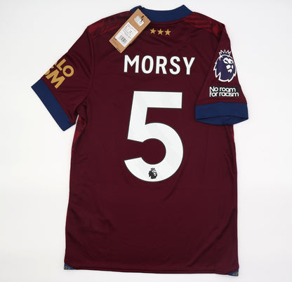 BNWT 2024 2025 IPSWICH TOWN UMBRO AWAY SHIRT MORSEY 5 + PATCHES MEN'S SMALL
