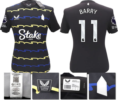 BNWT 2025/2026 EVERTON F.C. CASTORE 3RD SHIRT BARRY 11