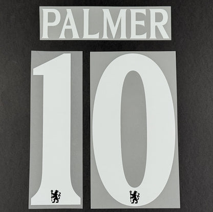 2025 2026 OFFICIAL CHELSEA PALMER 10 3RD CUP PRINT PLAYER SIZE NAMESET