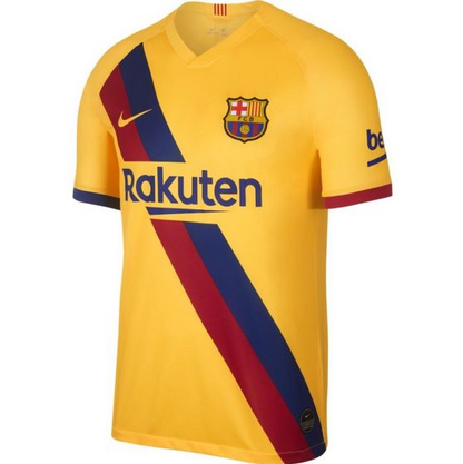 BNWT 2019 2020 BARCELONA AWAY NIKE FOOTBALL SHIRT MEN'S MEDIUM