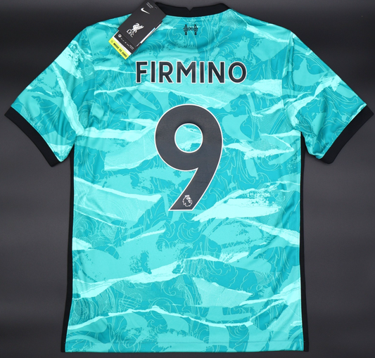 BRAND NEW LIVERPOOL NIKE AWAY FOOTBALL SHIRT FIRMINO 9 MENS MEDIUM
