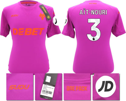 BNWT 2024/2025 WOLVES F.C. SUDU THIRD SHIRT AIT-NOURI 3