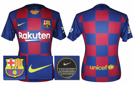 BNWT BARCELONA HOME NIKE 2019 2020 FOOTBALL SHIRT KIDS 13-14 YEARS