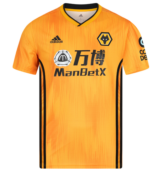 BNWT 2019 2020 WOLVES HOME ADIDAS FOOTBALL SHIRT PERSONALISED KIDS 13-14 YEARS