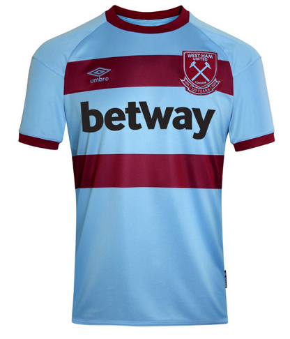 BNWT 2020 2021 UMBRO WEST HAM AWAY SHIRT ANY NAME ANY NUMBER MEN'S