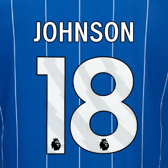 2024 2025 OFFICIAL IPSWICH TOWN JOHNSON 18 WHITE HOME PLAYER SIZE NAME SET