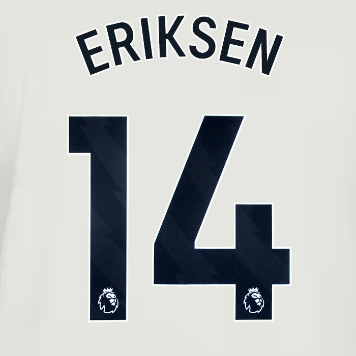2024 2025 MANCHESTER UNITED ERIKSEN 14 3RD BLACK PLAYER SIZE NAMESET