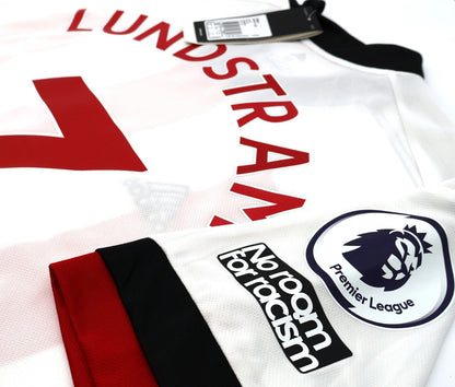 BNWT ADIDAS 19 20 SHEFFIELD UNITED HOME SHIRT LUNDSTRAM 7 + PATCHES MEN'S MEDIUM