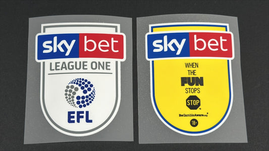 Official 2018 2020 EFL Sky Bet LEAGUE 1 Shirt Sleeve Patches Player Issue