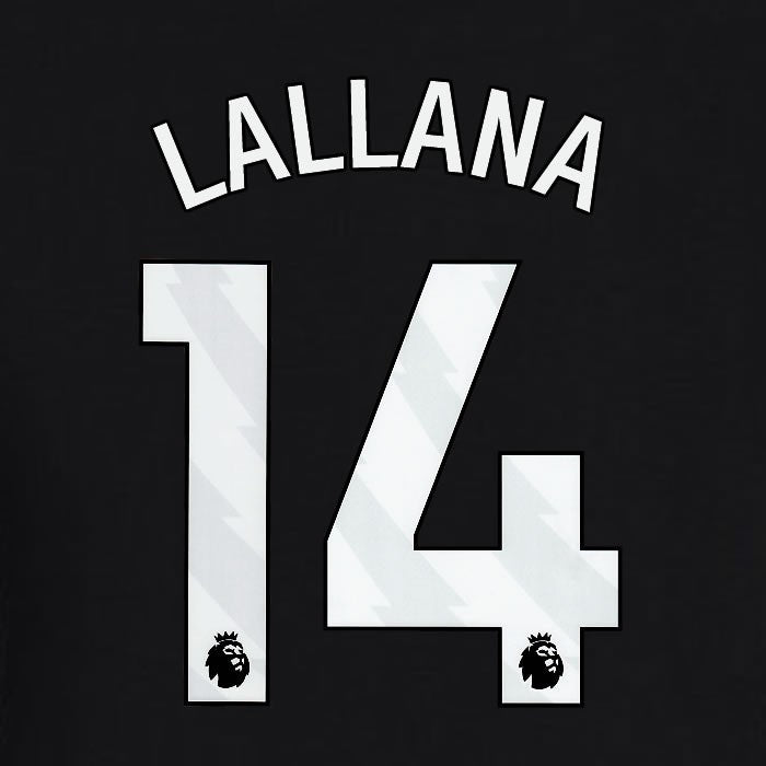2023 2024 BRIGHTON LALLANA 14 OFFICIAL WHITE AWAY PLAYER SIZE NAME SET
