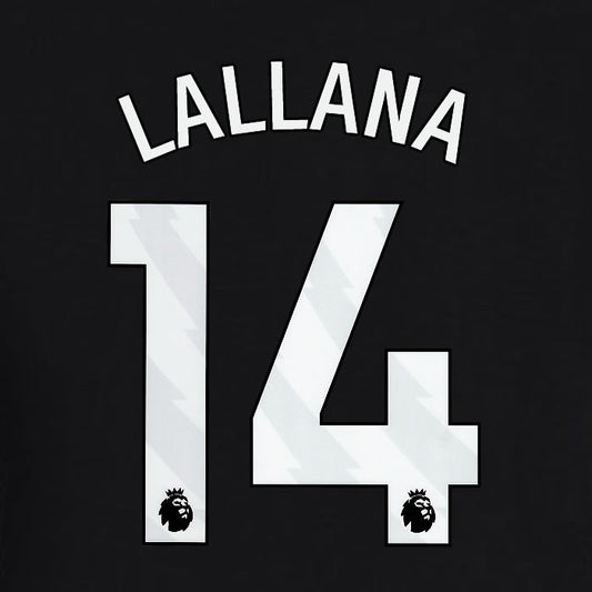 2023 2024 BRIGHTON LALLANA 14 OFFICIAL WHITE AWAY PLAYER SIZE NAME SET