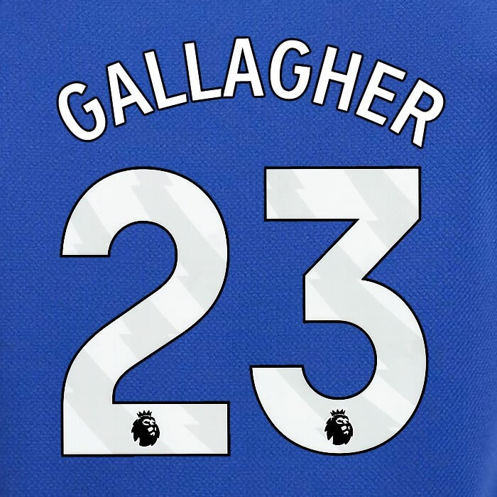 2023 2024 OFFICIAL CHELSEA GALLAGHER 23 WHITE HOME PLAYER SIZE NAMESET