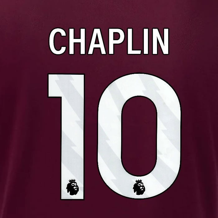 2024 2025 OFFICIAL IPSWICH TOWN CHAPLIN 10 WHITE AWAY PLAYER SIZE NAME SET