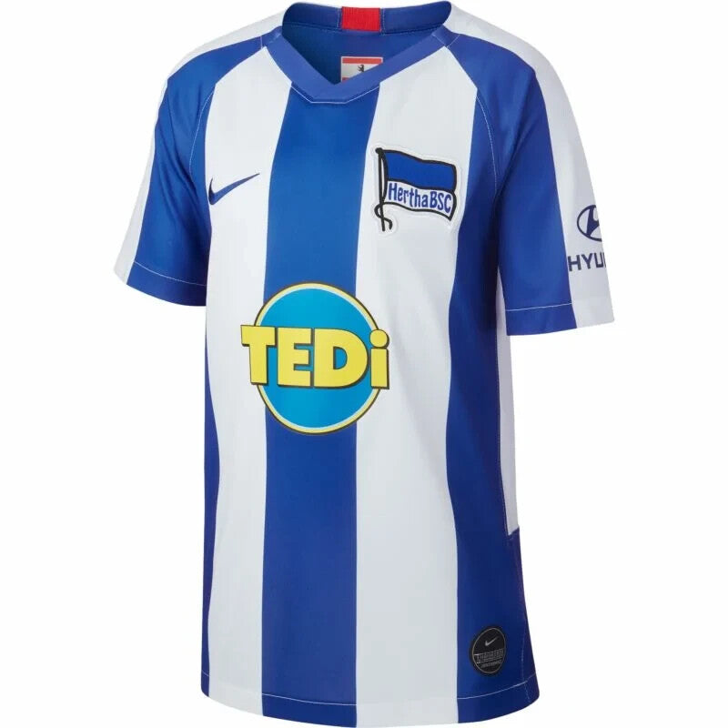 BRAND NEW NIKE HERTHA BERLIN HOME SHIRT MENS SMALL 36 - 38