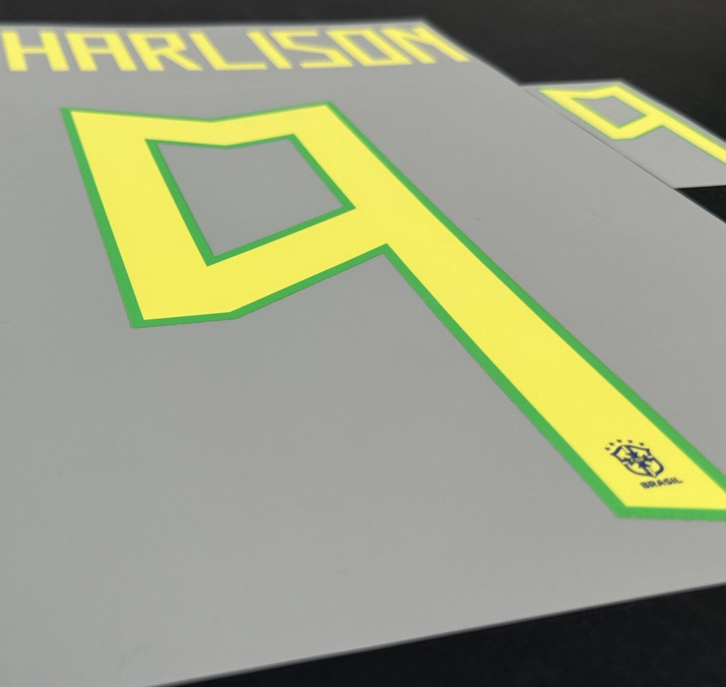 BRAZIL 2022 2023 OFFICIAL RICHARLISON 9 AWAY PLAYER SIZE NAMESET
