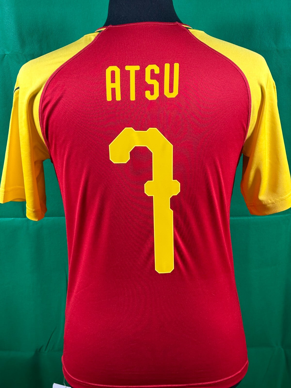 BRAND NEW PUMA GHANA 2018 2019 ATSU 7 HOME FOOTBALL SHIRT MEN'S SMALL