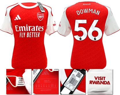 BNWT 2025/2026 ARSENAL F.C. ADIDAS HOME SHIRT DOWMAN 56
