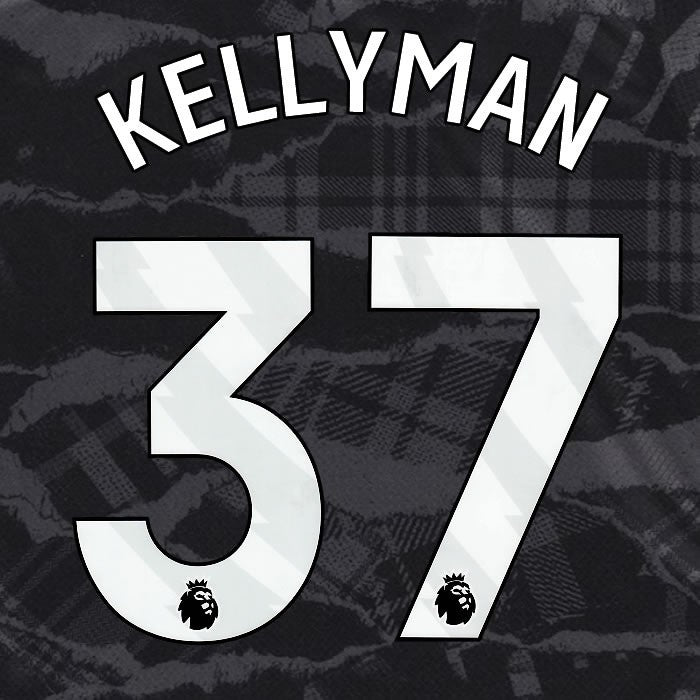 2024 2025 OFFICIAL CHELSEA KELLYMAN 37 WHITE 3RD PLAYER SIZE NAMESET