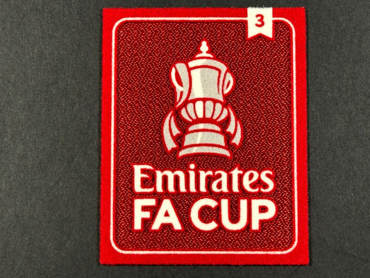 2024 OFFICIAL SPORTING ID EMIRATES FA CUP BLACKBURN ROVERS 3 X WINNERS PATCH