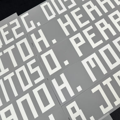 2018 2019 OFFICIAL DekoGraphics MEXICO HOME WHITE PLAYER SIZE NAME BLOCKS