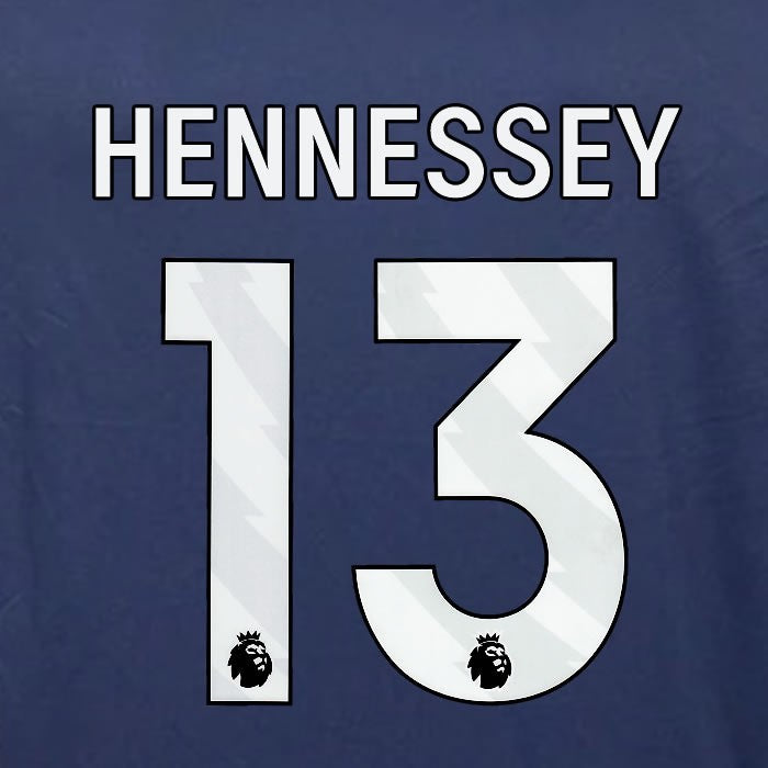 2023 2024 OFFICIAL NOTTINGHAM HENNESSEY 13 WHITE 3RD PLAYER SIZE NAMESET