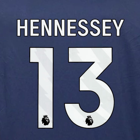 2023 2024 OFFICIAL NOTTINGHAM HENNESSEY 13 WHITE 3RD PLAYER SIZE NAMESET