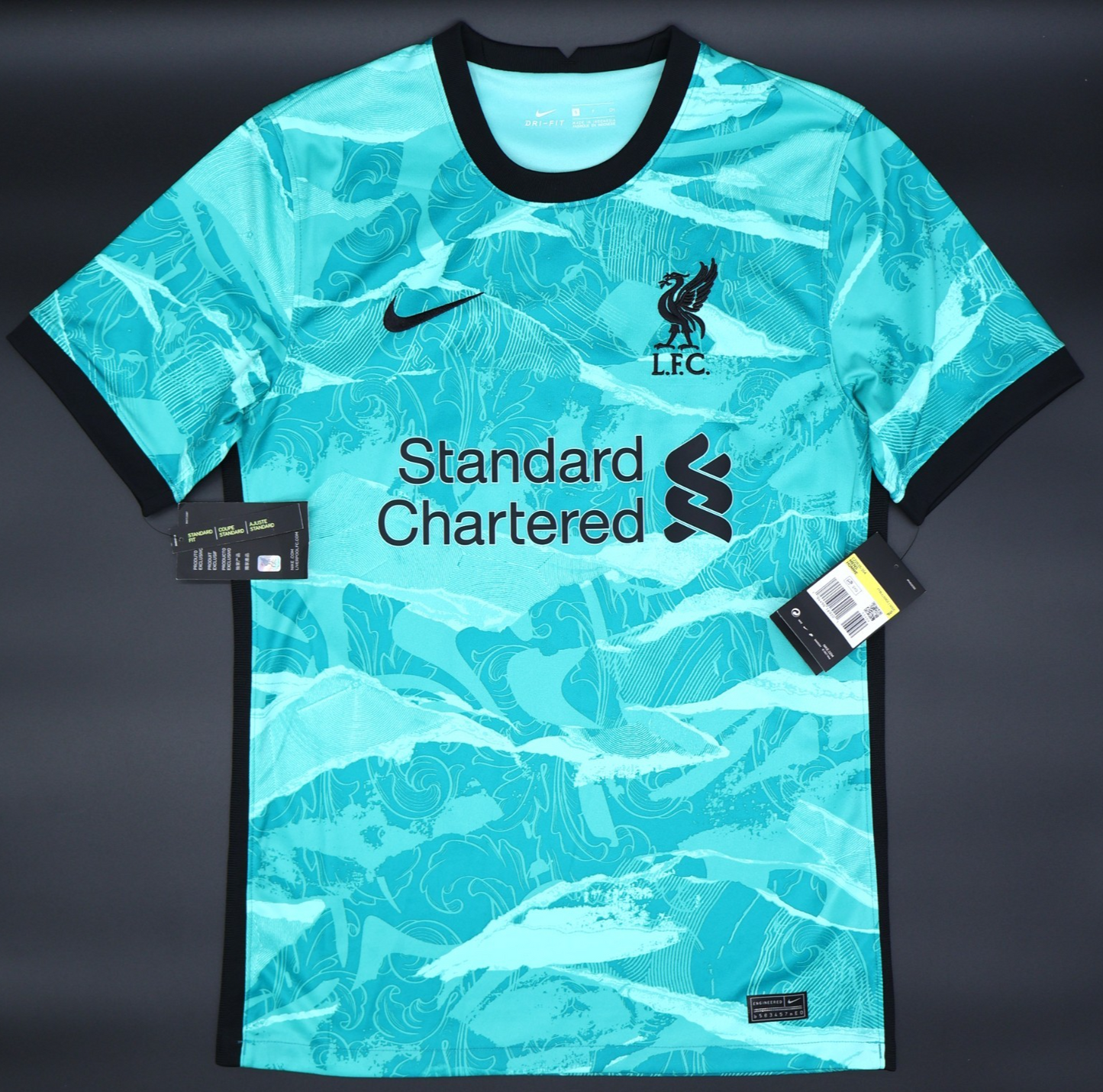 BRAND NEW LIVERPOOL NIKE AWAY FOOTBALL SHIRT M. SALAH 11 MENS