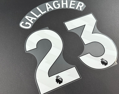 2023 2024 OFFICIAL CHELSEA GALLAGHER 23 WHITE HOME PLAYER SIZE NAMESET