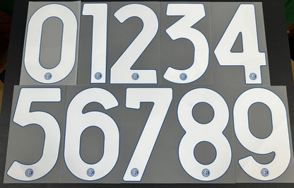INTER MILAN 2020 2021 OFFICIAL HOME WHITE PLAYER SIZE NUMBER 255mm