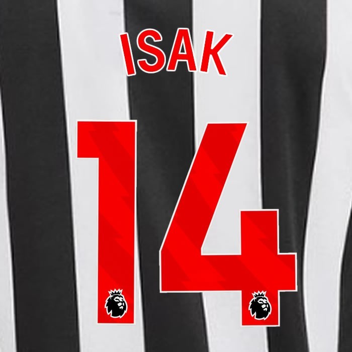 2023 2024 NEWCASTLE ISAK 14 OFFICIAL RED HOME PLAYER SIZE NAME SET