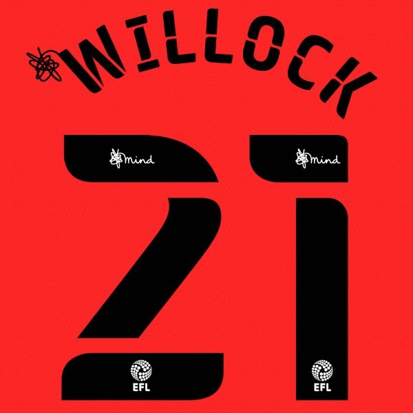 QPR 2020 2021 OFFICIAL WILLOCK 21 AWAY PLAYER SIZE NAME SET