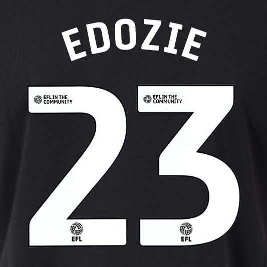 25 26 SOUTHAMPTON FC EDOZIE 23 OFFICIAL WHITE HOME PLAYER SIZE NAME SET 230MM