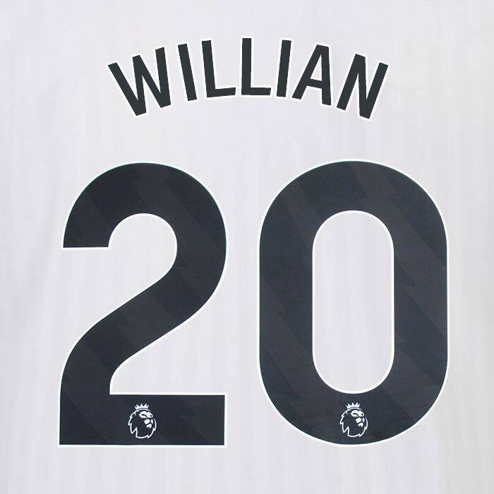 2023 2024 OFFICIAL FULHAM AVERY DENNISON WILLIAN 20 HOME PLAYER SIZE NAMESET