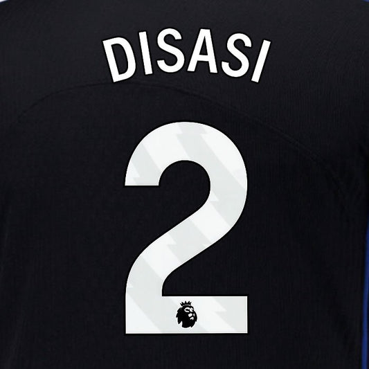 2025 2026 OFFICIAL CHELSEA DISASI 2 WHITE 3RD PLAYER SIZE NAMESET