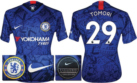 BNWT 2019 2020 CHELSEA NIKE HOME TOMORI 29 FOOTBALL SHIRT MEN'S SMALL