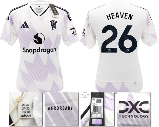 BNWT 2025 2026 MANCHESTER UNITED ADIDAS AWAY SHIRT HEAVEN 26 MEN'S SMALL