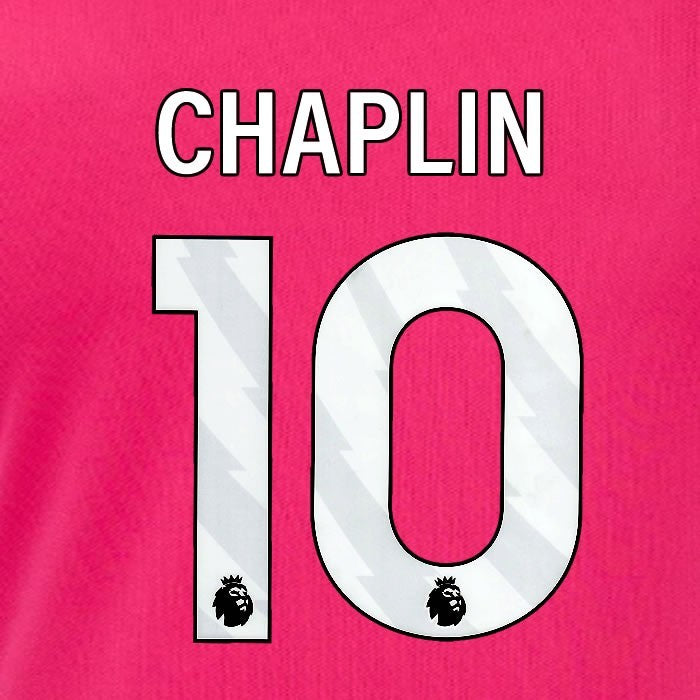 2024 2025 OFFICIAL IPSWICH TOWN CHAPLIN 10 WHITE 3RD PLAYER SIZE NAME SET