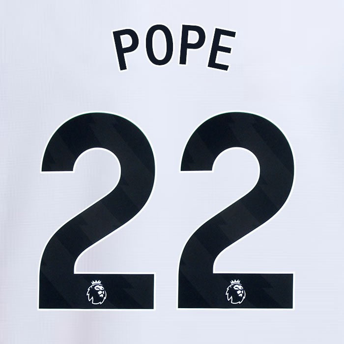 2024 2025 NEWCASTLE POPE 22 OFFICIAL BLACK 3RD PLAYER SIZE NAME SET