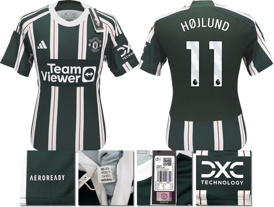 BNWT 2023 2024 MAN UTD ADIDAS AWAY SHIRT HOJLUND 11