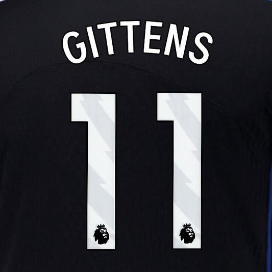 2025 2026 OFFICIAL CHELSEA GITTENS 11 WHITE 3RD PLAYER SIZE NAMESET