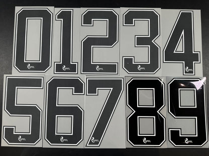 2020 2023 OFFICIAL ELMS UK SCOTTISH SPFL BLACK PLAYER SIZE SHIRT NUMBERS
