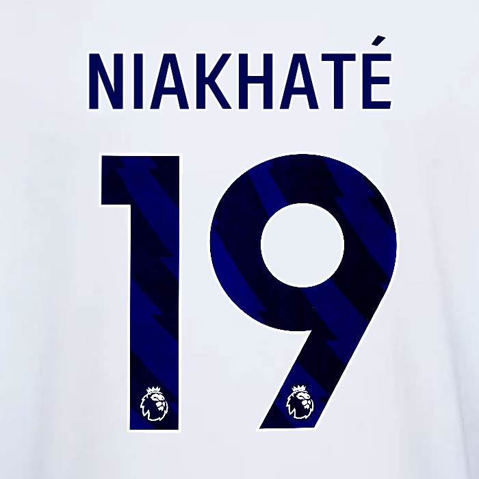 2023 2024 OFFICIAL NOTTINGHAM NIAKHATE 19 BLUE AWAY PLAYER SIZE NAMESET